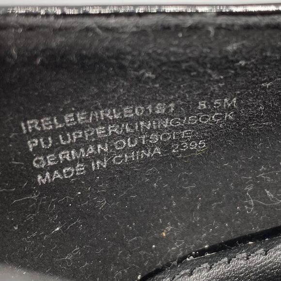 Steve Madden Irelee Heels Size 8.5 Black Patent Mary Jane Shoes Y2K Whimsigoth - Picture 10 of 10